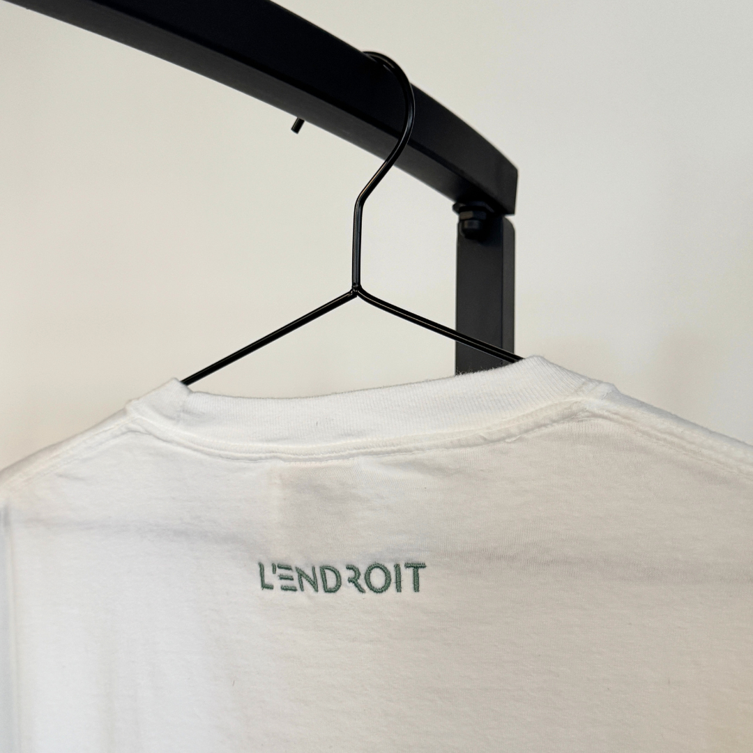 T-shirt blanc l’endroit