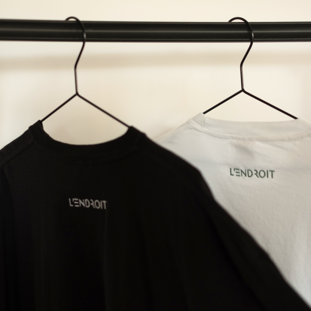 T-shirt blanc l’endroit